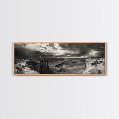 Canyon Storm, Desert Lightning, Dramatic Skies, -Western Decor