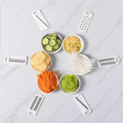 Vegetable Cutter Multifunctional Potato Shredder & Radish Grater Slicer