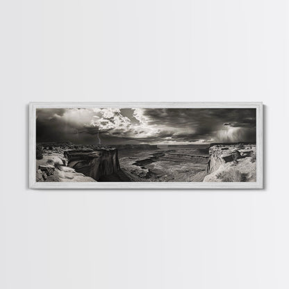 Canyon Storm, Desert Lightning, Dramatic Skies, -Western Decor
