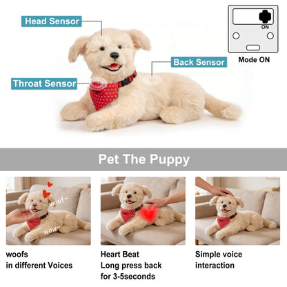 Percy Robot Cat - Interactive Emotional Support Pet Weighted