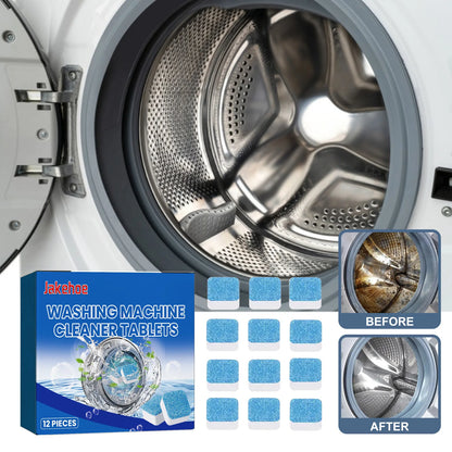 Washing Machine Cleaning Tablets Tank Descaling Remove Odor