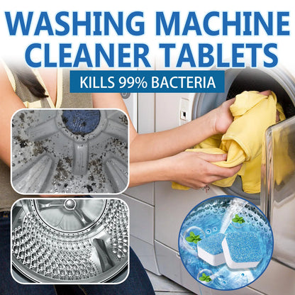 Washing Machine Cleaning Tablets Tank Descaling Remove Odor