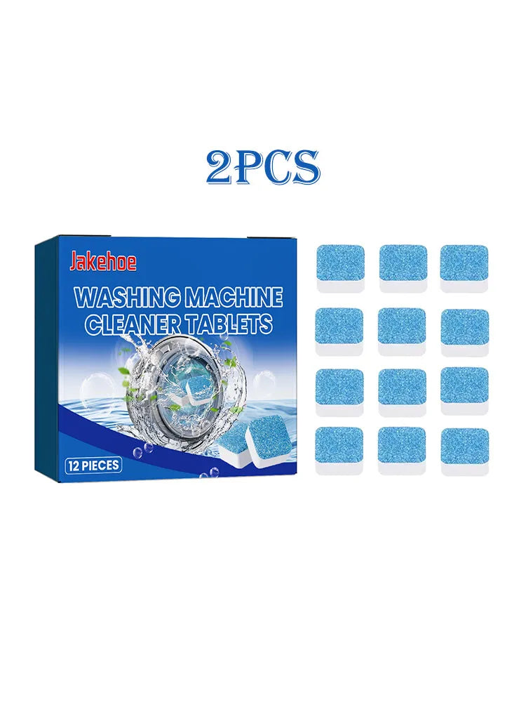 Washing Machine Cleaning Tablets Tank Descaling Remove Odor