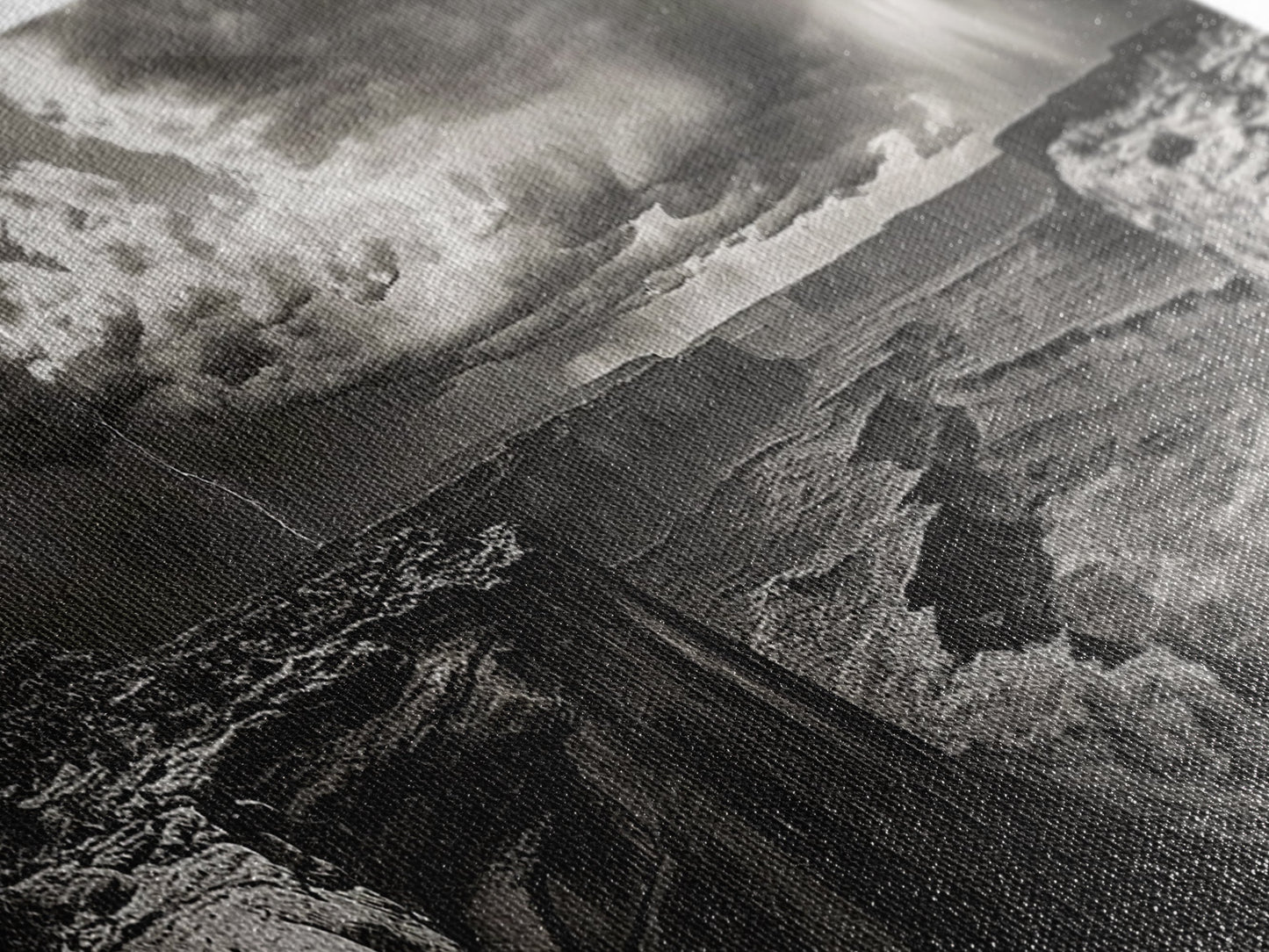 Canyon Storm, Desert Lightning, Dramatic Skies, -Western Decor