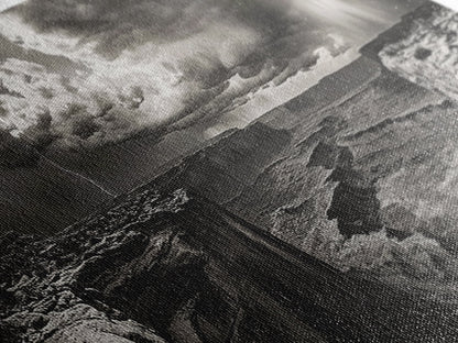 Canyon Storm, Desert Lightning, Dramatic Skies, -Western Decor