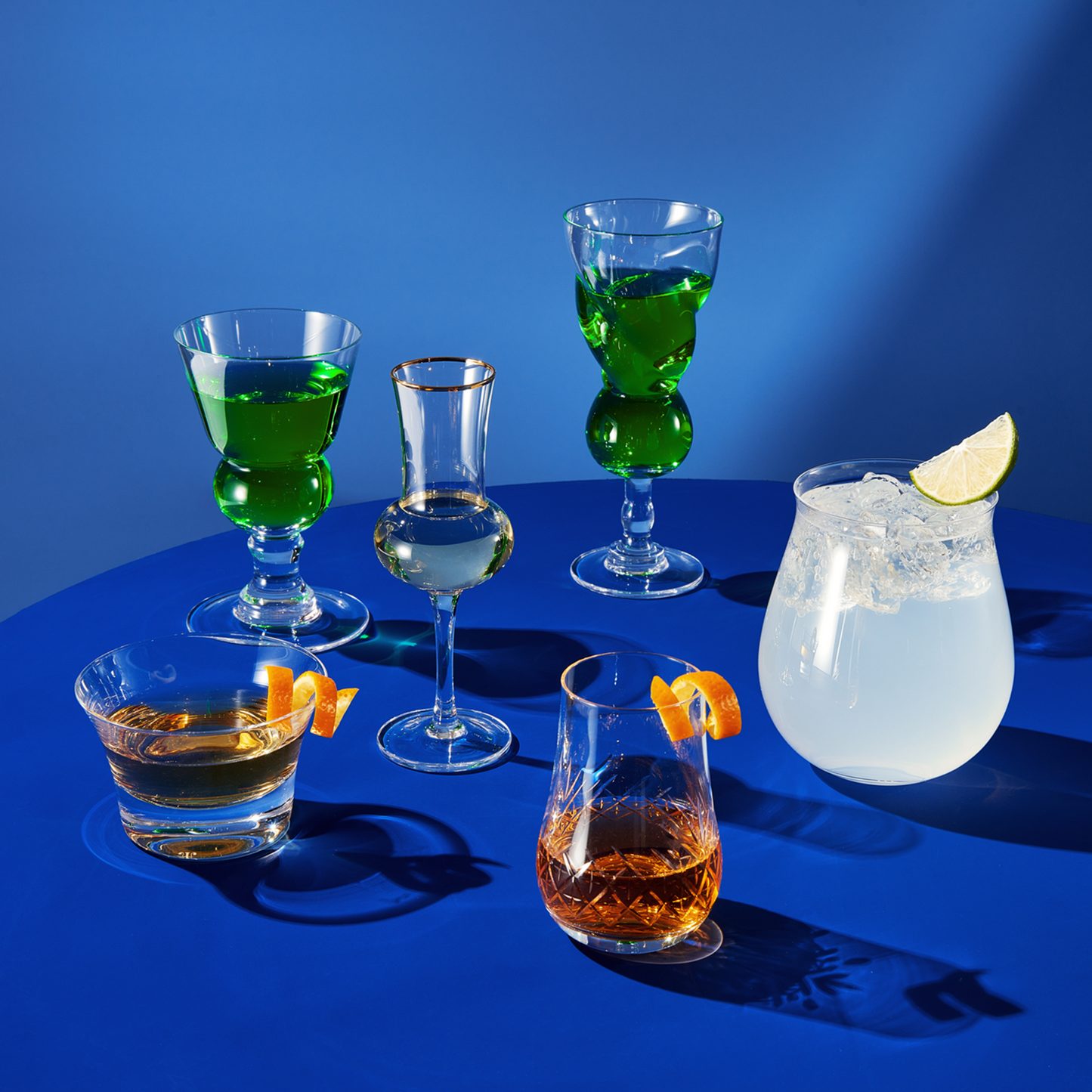 Specialty Gin Lowball, Cocktail Glassware, Set of 4
