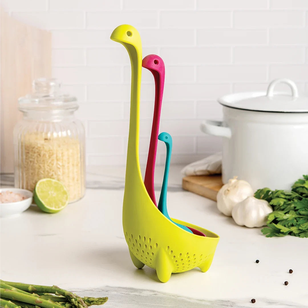 Nessie Family, Three Piece Kitchen Sifter/Strainer-