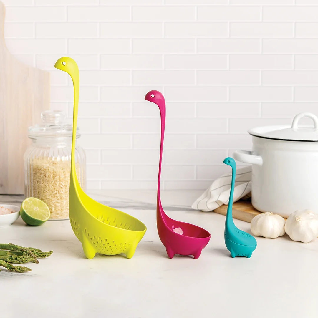 Nessie Family, Three Piece Kitchen Sifter/Strainer-