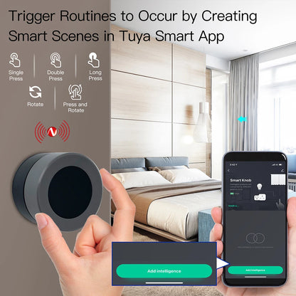 Smart Knob Switch Wireless Scene Switch Button Controller