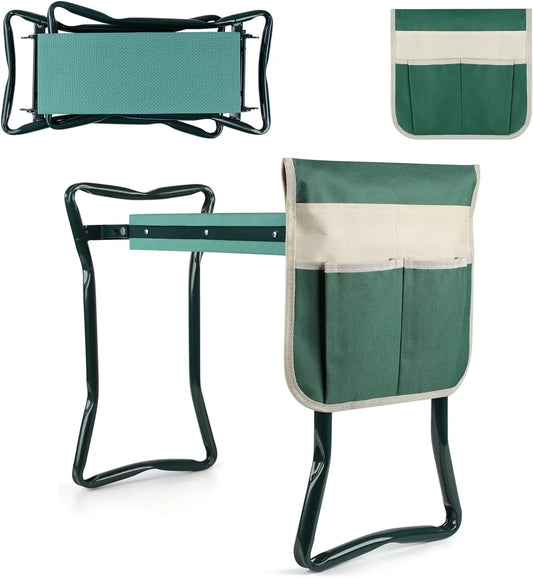 Upgraded Folding Garden Kneeler and Seat,