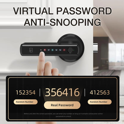 Viladepot Smart Lock Fingerprint Door Lock App Control Passcode