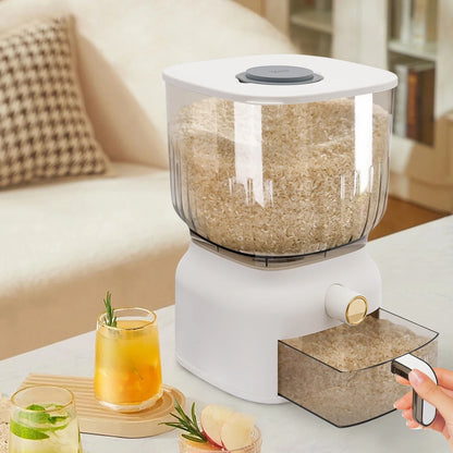 Large  Food Dispenser Kitchen Organizer for Rice, Beans, Grains