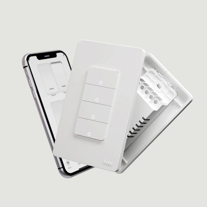 Wi-Fi Smart Light Switch , Push Button Wall Switch