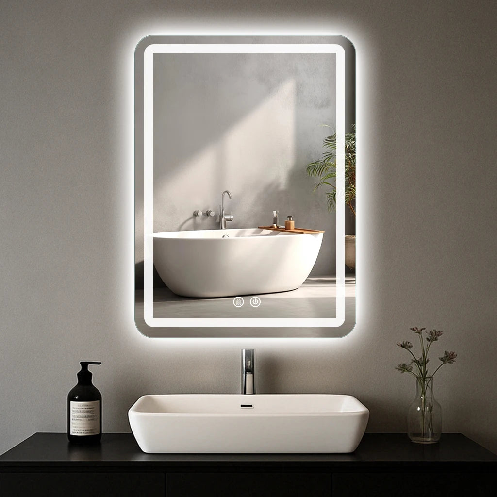 20x28 inch Backlit Lights Fogless Makeup Mirror