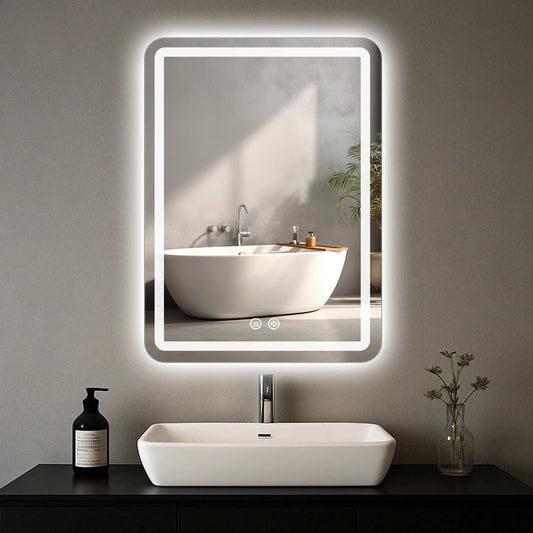 20x28 inch Backlit Lights Fogless Makeup Mirror