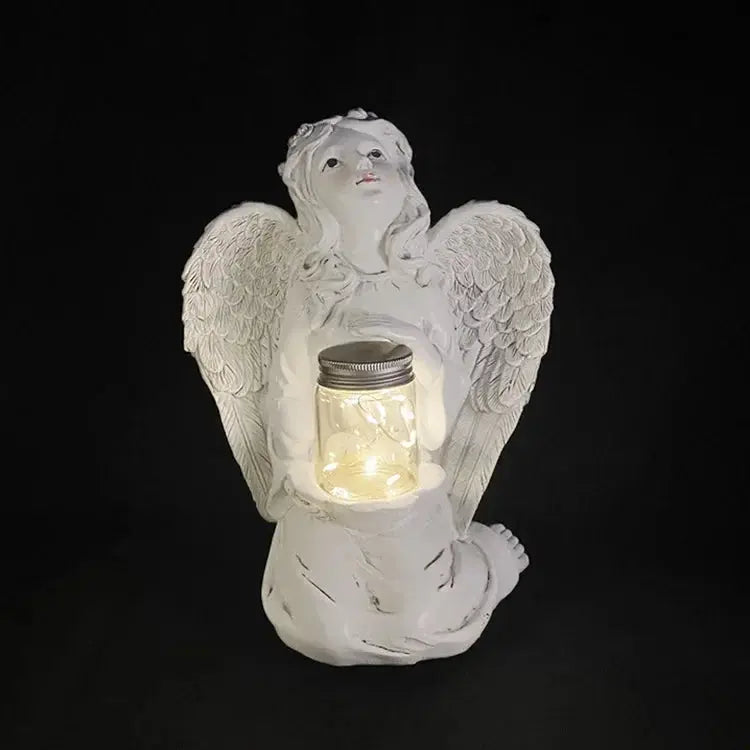 14 Inch Outdoor Garden Dwarf Statue-resin Gnome Statue Lighting Wizard Solar Led Light