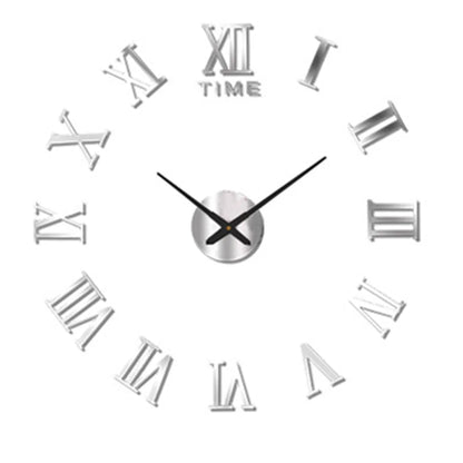 Large 3D Wall Clock Luminous Classic Wall Clocks DIY Digital Clock Wall Watches Stickers Silent Clock for Home Living Room Table