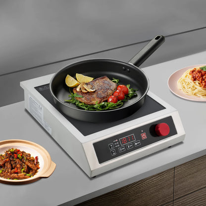 3500W Stainless Steel Induction Cooktop,110V