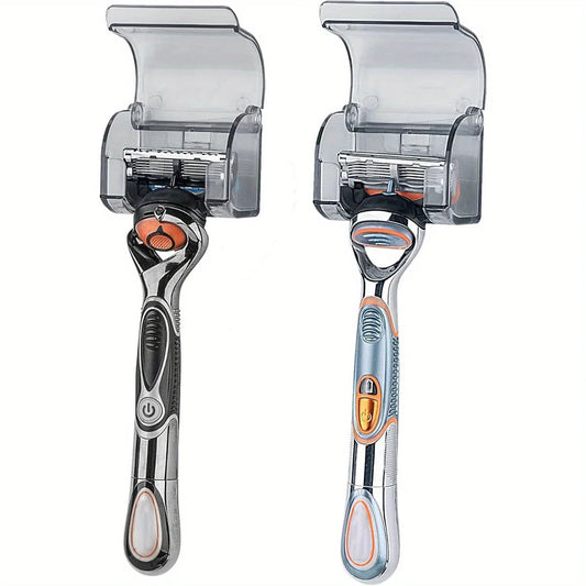 Wall Mounted Bathroom For Shower Hook Rack Gillette Shaver Shaving Holder