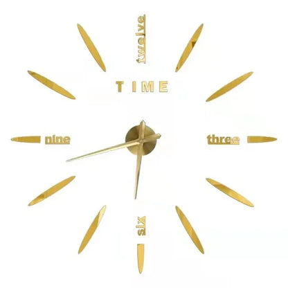 Large 3D Wall Clock Luminous Classic Wall Clocks DIY Digital Clock Wall Watches Stickers Silent Clock for Home Living Room Table