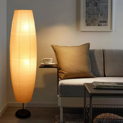 Paper Floor Lamp - Rice Paper Lantern Floor lamp Modern Large Floor Lamp for Bedroom, Living Room, Soft Light Lamp