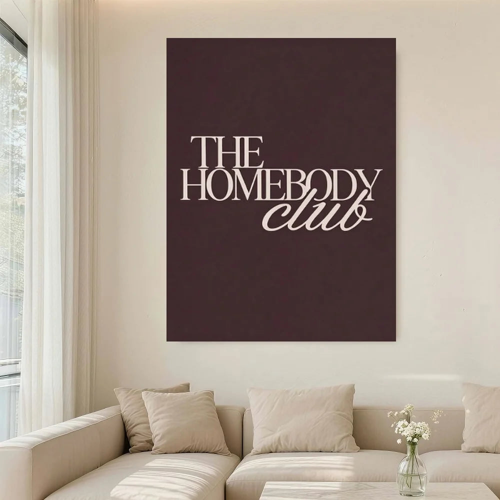 Framed Canvas Poster Print Modern