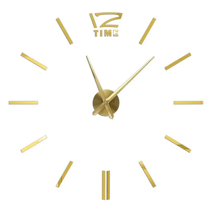 Large 3D Wall Clock Luminous Classic Wall Clocks DIY Digital Clock Wall Watches Stickers Silent Clock for Home Living Room Table
