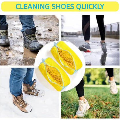 Durable Shoe Washing Machine Bag for All Shoe Types-