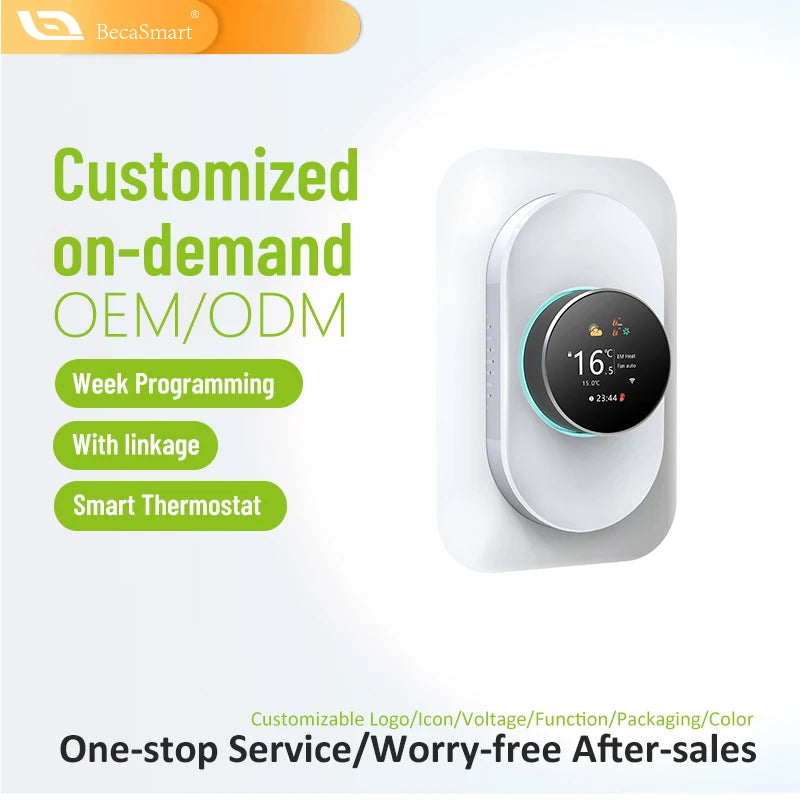 Programmable matter Smart Home Thermostat With TFT LCD Display