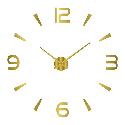 Large 3D Wall Clock Luminous Classic Wall Clocks DIY Digital Clock Wall Watches Stickers Silent Clock for Home Living Room Table