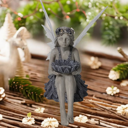Outdoor Garden Solar Statue Light,