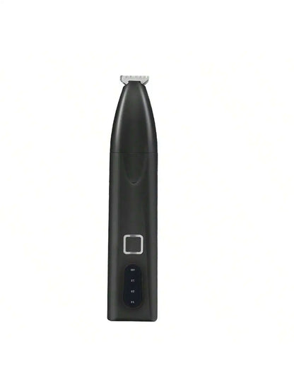 Pet Grooming Scissors Set USB Rechargeable Low Noise Hair Clipper With LED Light