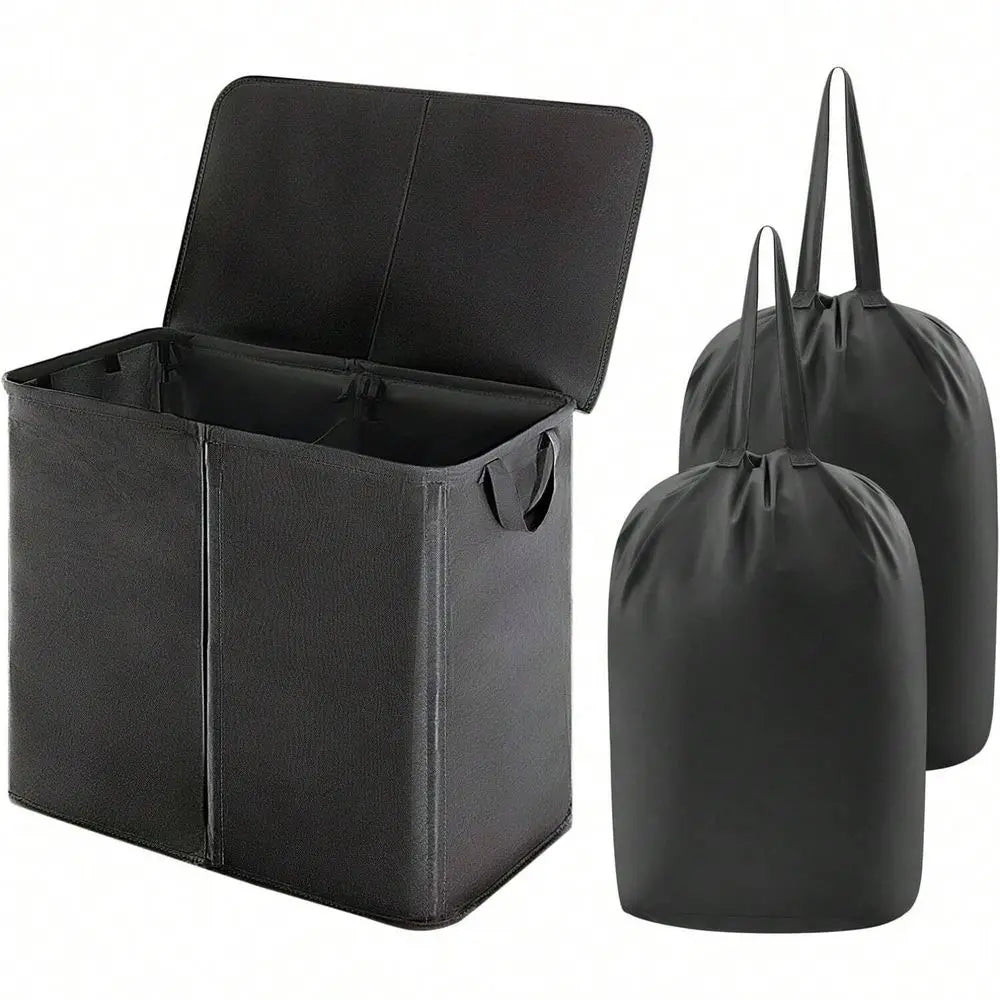 Laundry Baskets Organization Storage with Removable Laundry Bags