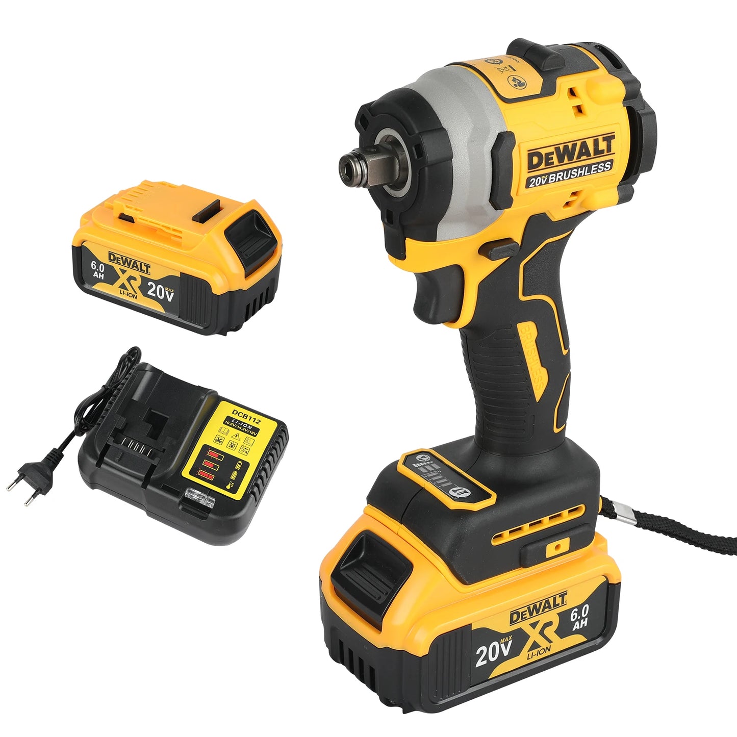 DEWALT DCF850 20V MAX Brushless Impact Driver 205NM 3-Speed