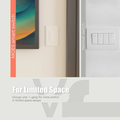 Smart Light Switch US Push Button Wall Switch