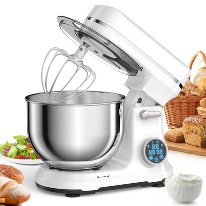 Kitchen Food Stand Mixer, 1200W 11-Speeds , Digital OLED Screen,