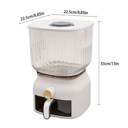 Large  Food Dispenser Kitchen Organizer for Rice, Beans, Grains