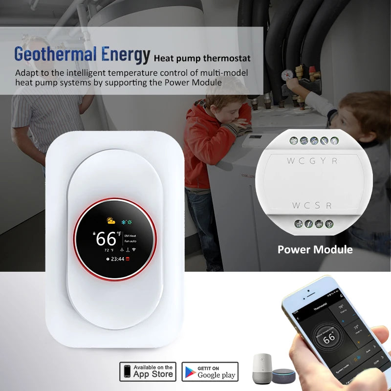 Programmable matter Smart Home Thermostat With TFT LCD Display