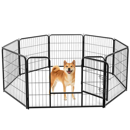 24 Inch to 32 Inch Foldable Large Dog Puppy Exercise for Yard Gate