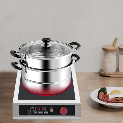 3500W Stainless Steel Induction Cooktop,110V