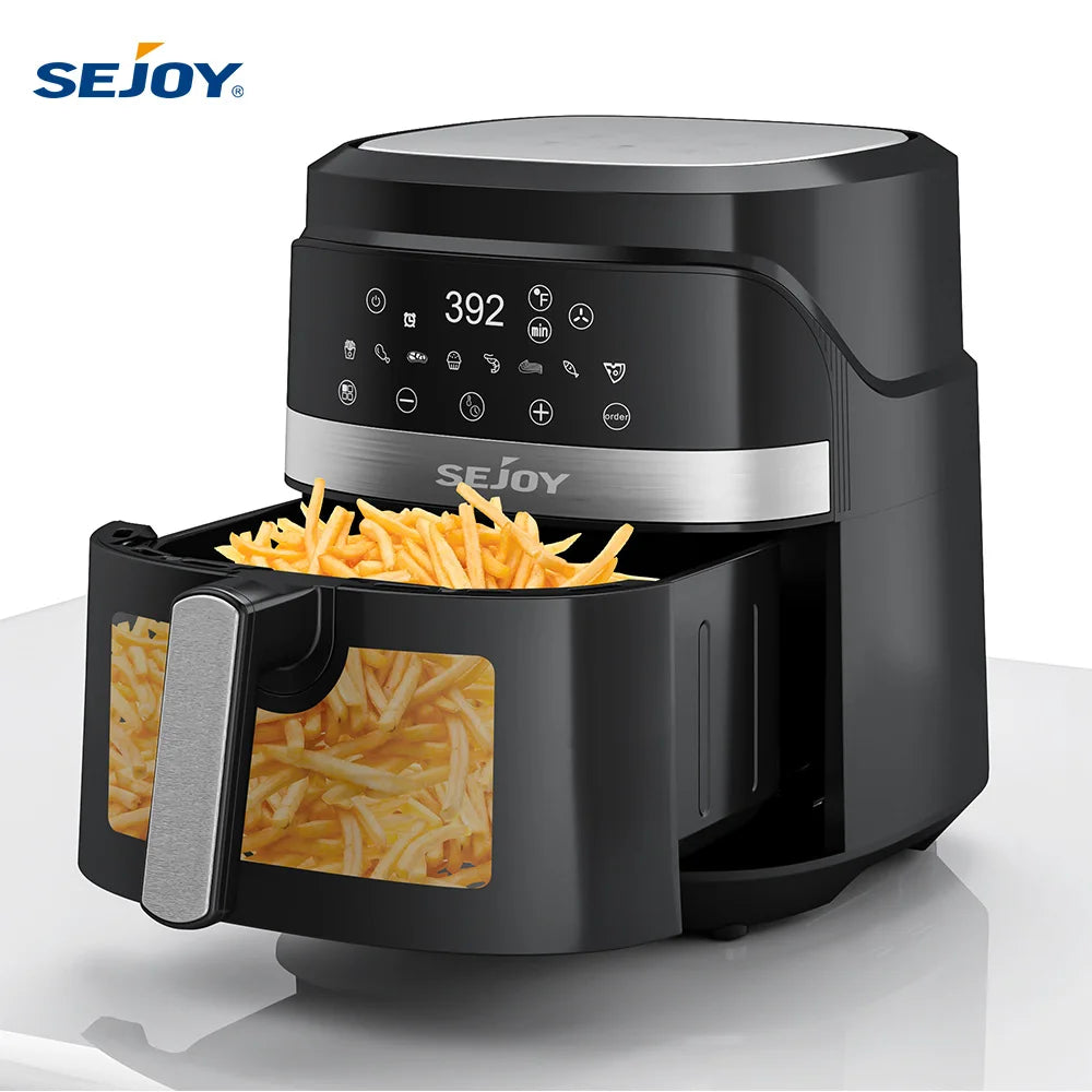Air Fryer 8-in-1,6 Quart Electric Hot Fryer Oven