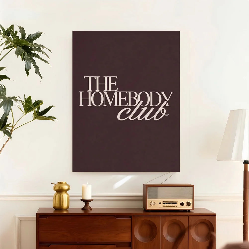 Framed Canvas Poster Print Modern