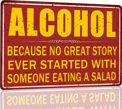 Bar Signs Funny Metal Bar Tin Sign