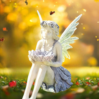 Outdoor Garden Solar Statue Light,