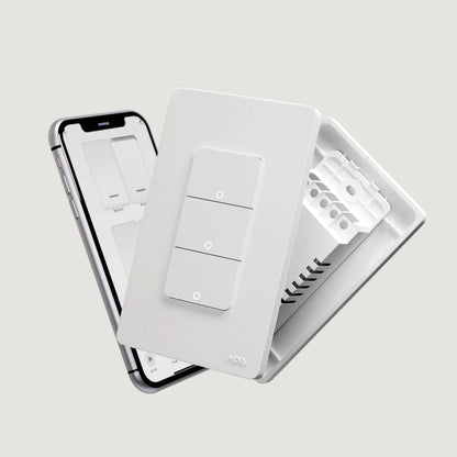 Wi-Fi Smart Light Switch , Push Button Wall Switch