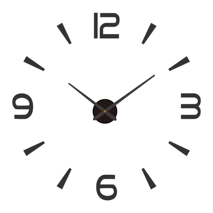 Large 3D Wall Clock Luminous Classic Wall Clocks DIY Digital Clock Wall Watches Stickers Silent Clock for Home Living Room Table