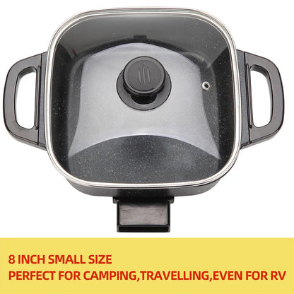 Electric Frying Pan,  Multifunctional Integrated Temperature Control,