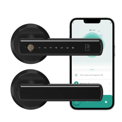 Viladepot Smart Lock Fingerprint Door Lock App Control Passcode
