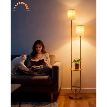 63Inch Floor Lamp Dimmable  with 5Lbs Heavy Base , MSM Styling