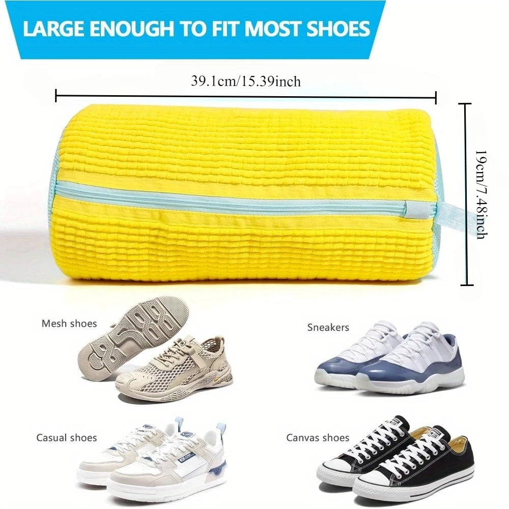 Durable Shoe Washing Machine Bag for All Shoe Types-